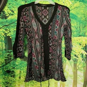 (3357) Roly Poly, Dress, Size S, multi color,